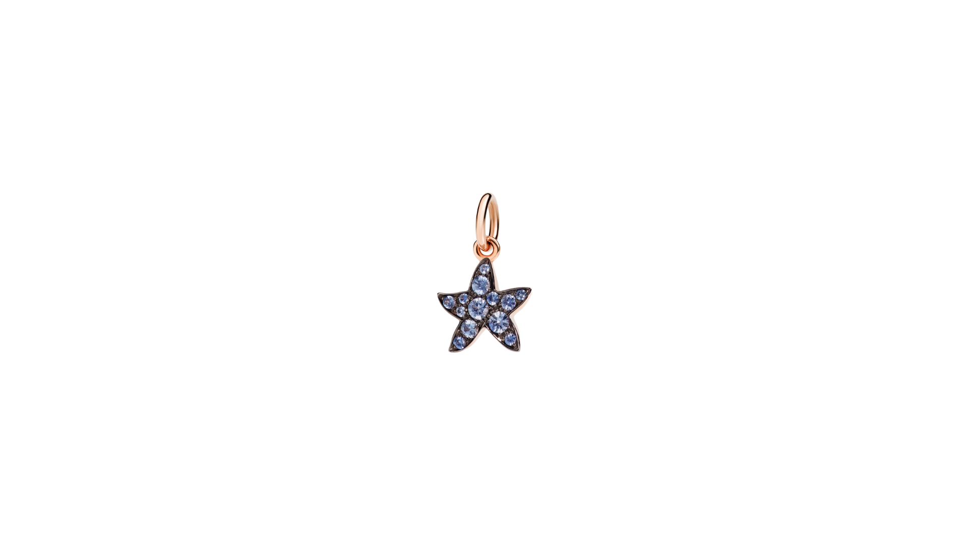 DoDo CIONDOLO STELLINA ORO ROSA ZAFFIRI DoDo Online Boutique Italia