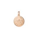 Coin Charm - 9k Rose Gold