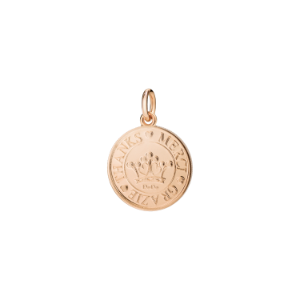Coin Charm - 9k Rose Gold
