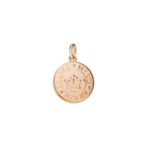 Anhänger Münze - Roségold 9k