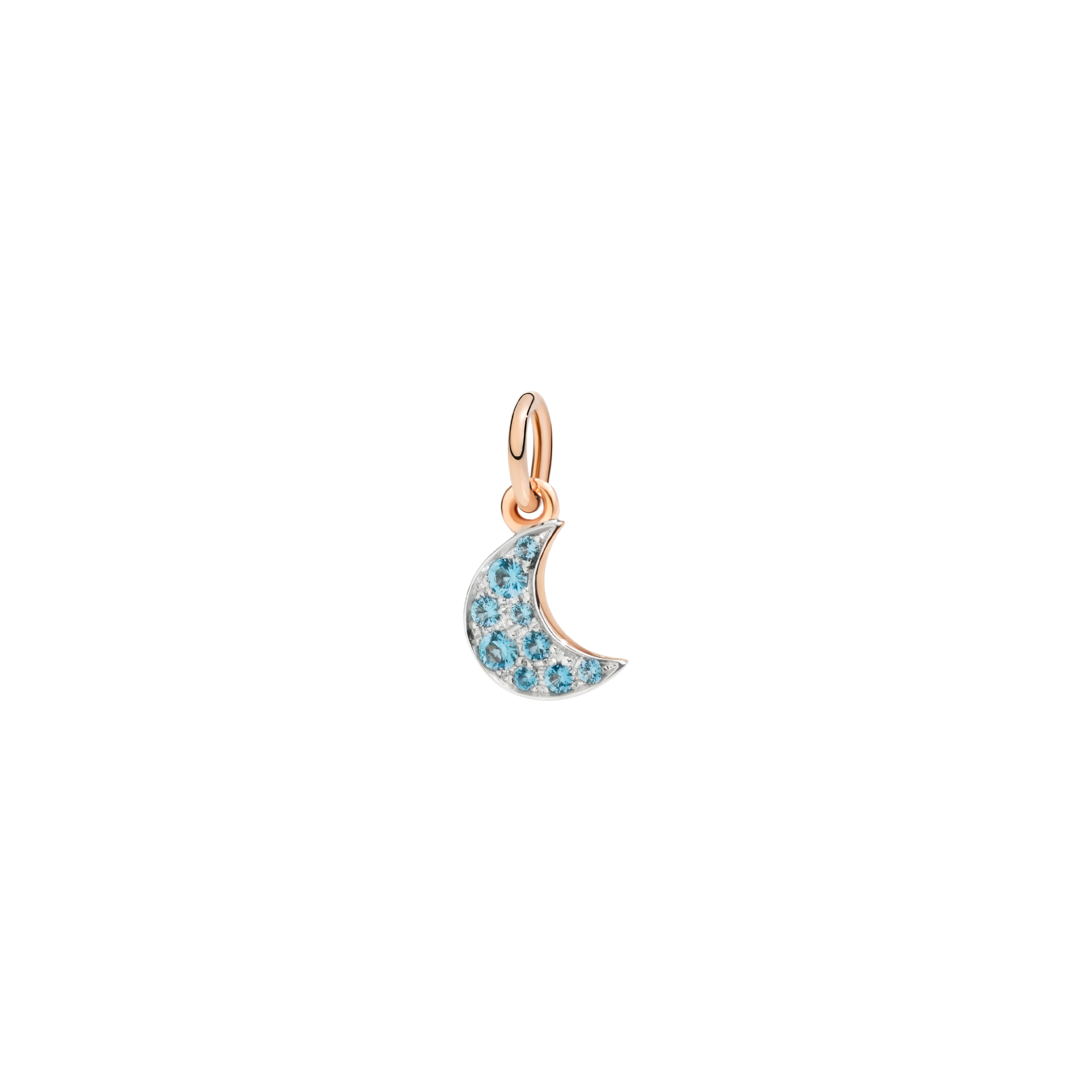 DoDo CIONDOLO LUNA ORO ROSA TOPAZI DoDo Online Boutique Italia