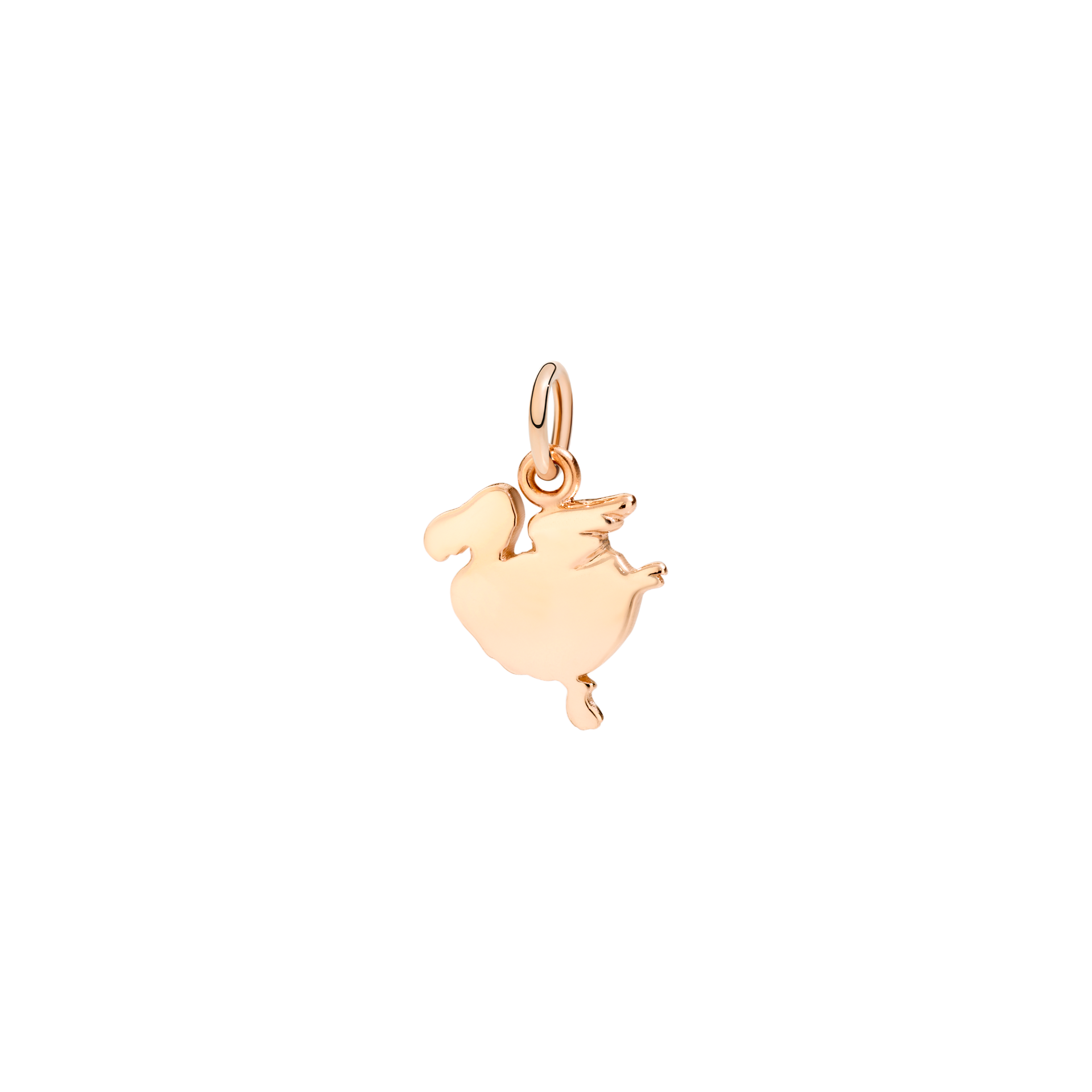 ROSE GOLD FLYING DODO CHARM