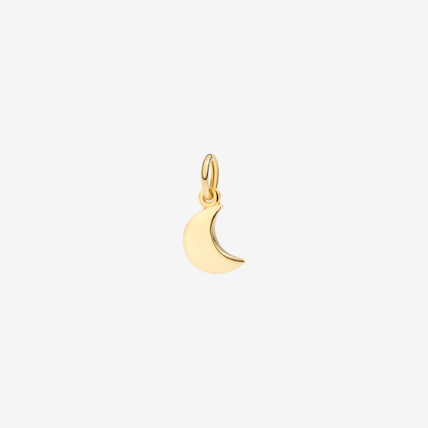 Anhänger Mond Gelbgold