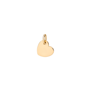 Heart Charm - 18k Yellow Gold