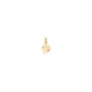 Ciondolo Mini Quadrifoglio - Oro Giallo 18k