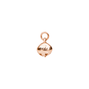 Anhänger Glöckchen - Roségold 9k