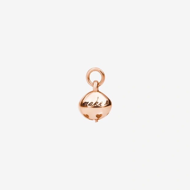 Anhänger Glöckchen Roségold
