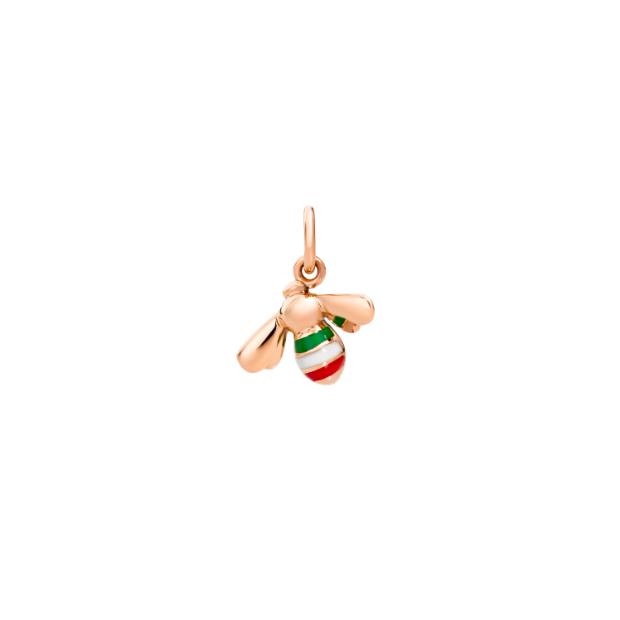 Tricolour Bee Charm