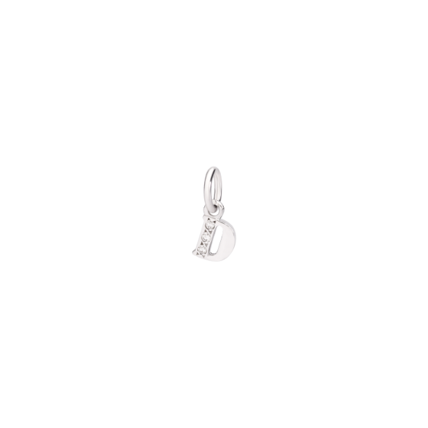 Precious Letter D Charm