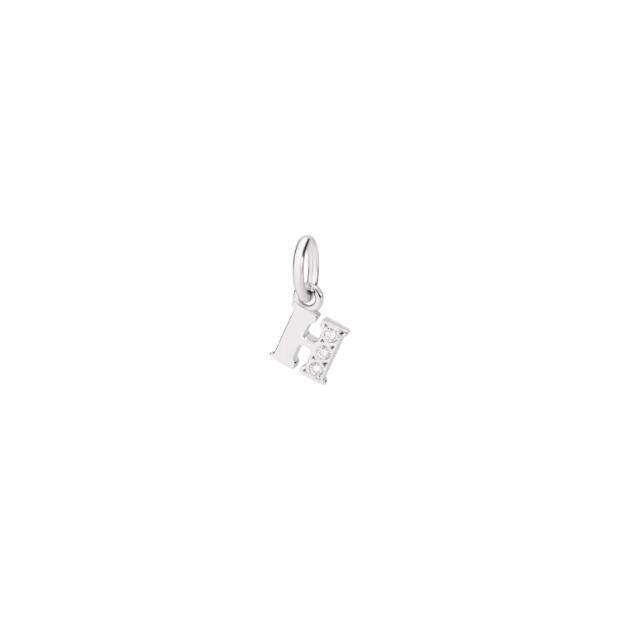 Pendentif Lettre H Précieux