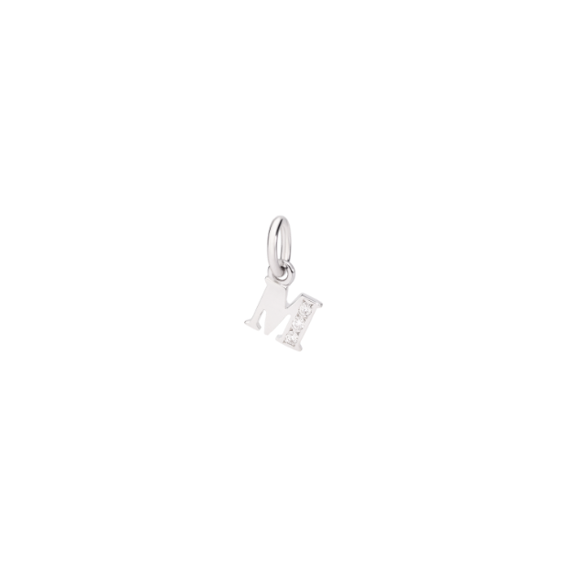 Precious Letter M Charm