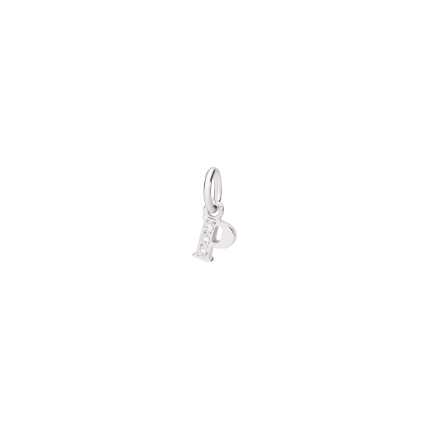 Precious Letter P Charm
