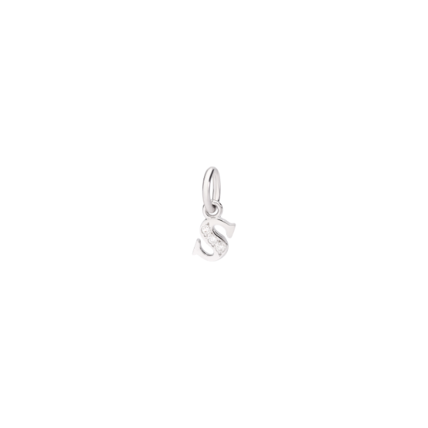 Precious Letter S Charm