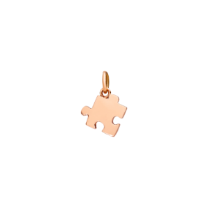 Anhänger Puzzle - Roségold 9k