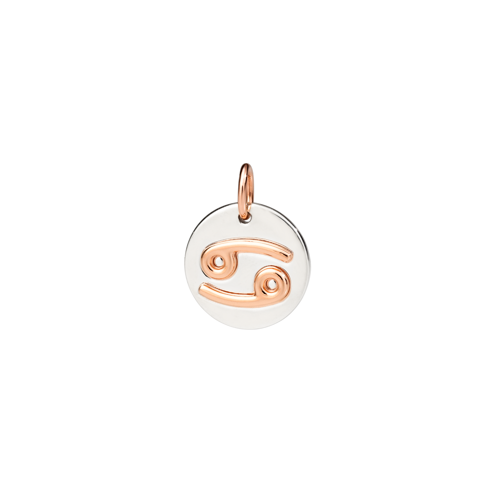 DoDo CIONDOLO CANCRO ARGENTO ORO ROSA DoDo Online Boutique Italia