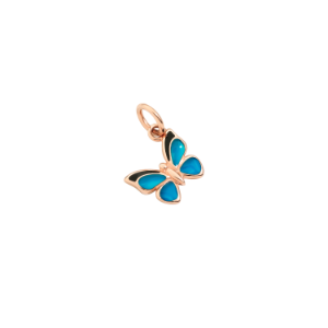 Butterfly Charm - 9k Rose Gold
