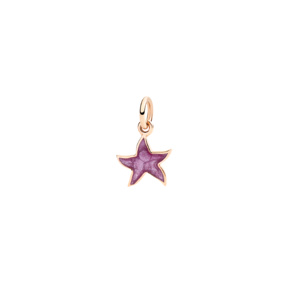 DoDo CIONDOLO STELLINA ORO ROSA SMALTO DoDo Online Boutique Italia