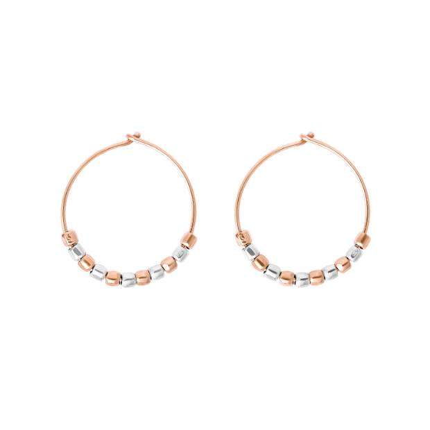 Mini Granelli Hoop Earrings
