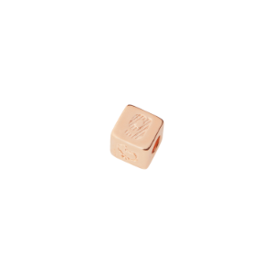 Small Letter Cube G - Online Exclusive - 9k Rose Gold