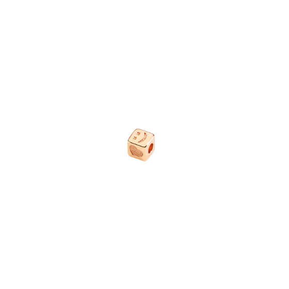Gold Plated Silver Cube Component