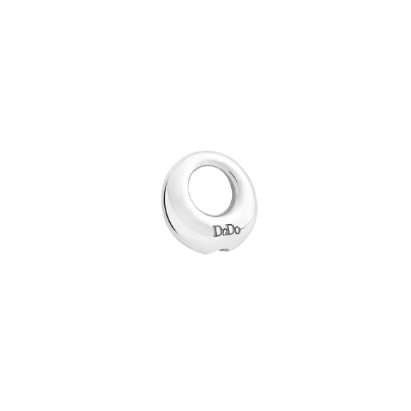 Silver Rondelle Ring Cover Component