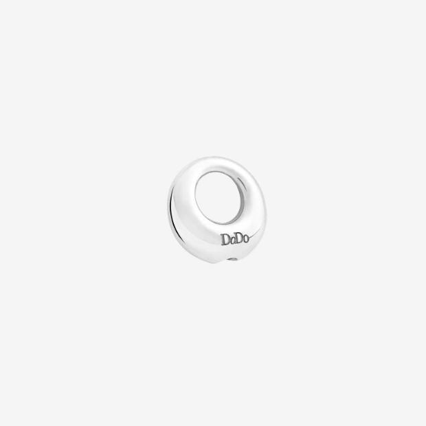 Composant Anneau Coiffant Brisé Rondelle Argent