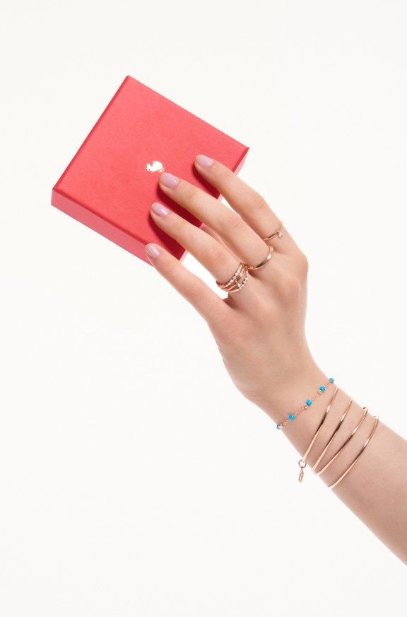Hand Holding A Gift Box